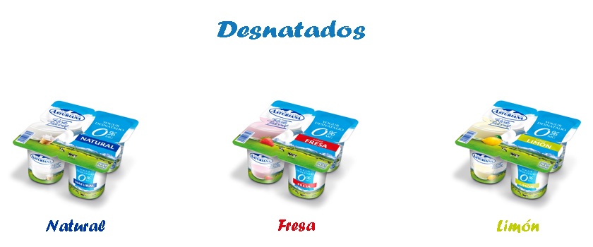 Yogur desnatado Asturiana