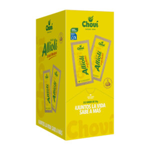 Monodosis de salsa allioli