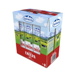 Leche entera 1L.