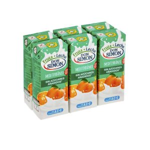 Fruta+leche Mediterráneo Don Simón 200ml.