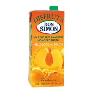 Zumo de melocotón 1L.