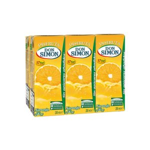 DISFRUTA NARANJA 200 ML PACK*6