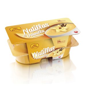 Natillas de vainilla