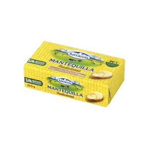 MANTEQUILLA ASTURIANA PASTILLA 250GR.