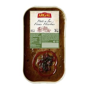 PATÉ ARGAL FINAS HIERBAS 2KG.