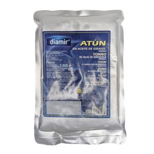 BOLSA DE ATÚN TROZOS DIAMIR 1KG.