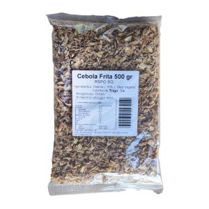 CEBOLLA FRITA LIOFILIZADA ALBE 500GR.