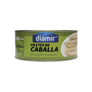 FILETES DE CABALLA EN ACEITE DE GIRASOL DIAMIR 1KG.