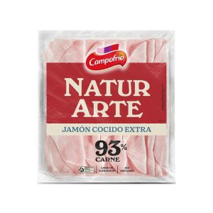 JAMÓN COCIDO NATURARTE 93% CARNE CAMPOFRIO