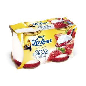 Yogur con Fresas X2
