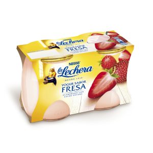 Yogur sabor fresa x2