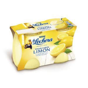 Yogur sabor limón x2