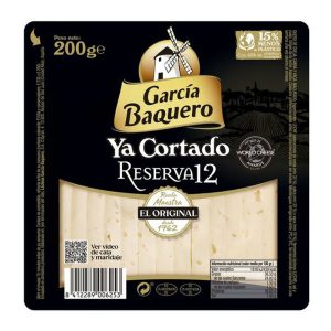 CUÑA QUESO CURADO RESERVA GARCÍA BAQUERO 200GR.