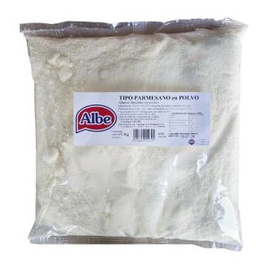 tipo parmesano en polvo albe1kg.