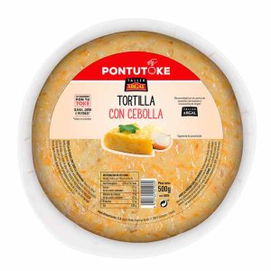 Tortilla de Patata con Cebolla argal 500gr.